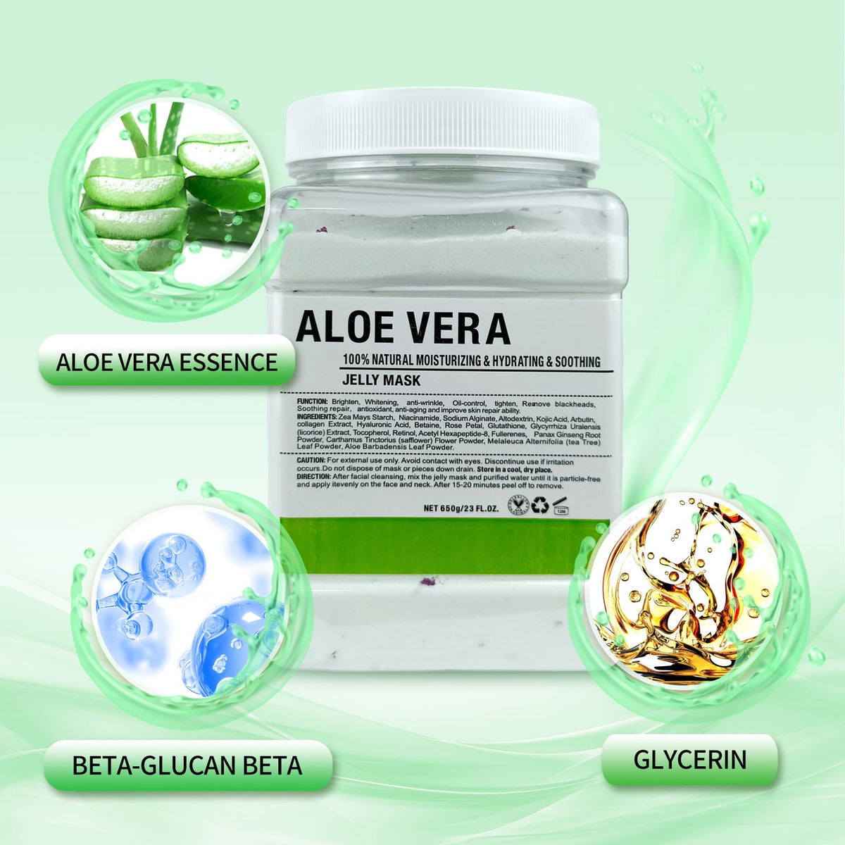 Angeland Jelly Mask hydration boost supports deep moisture for dry skin.