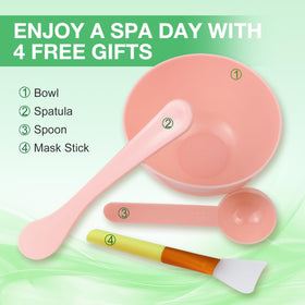 Angeland Jelly Mask professional home-use shot suggests spa-like results.