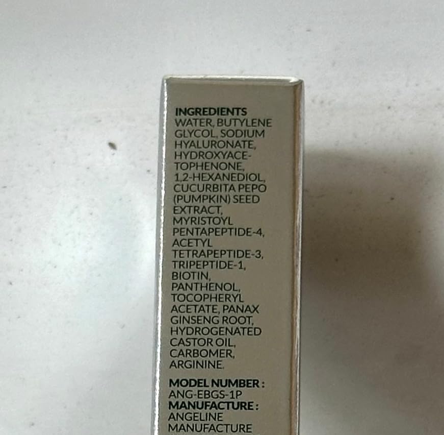 Angeline brow fullness after regular use illustrated visually