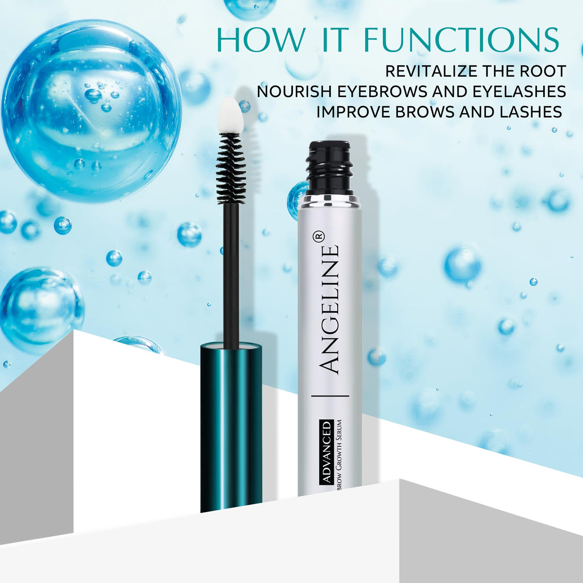 Angeline natural ingredients blend supports nourished and hydrated brows