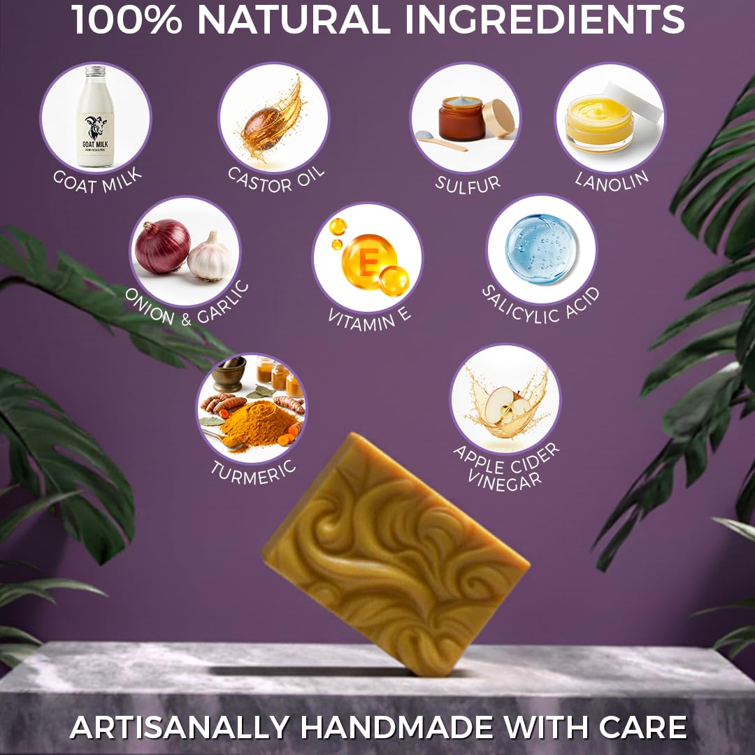 Usage steps panel for Angel's Skin soap showing easy application.