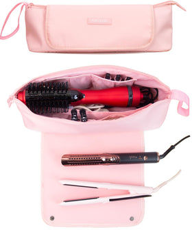 ANGENIL large-capacity heat mat travel bag keeps styling tools organized on the go