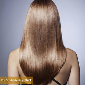 ANGENIL titanium floating plates glide through hair with ease