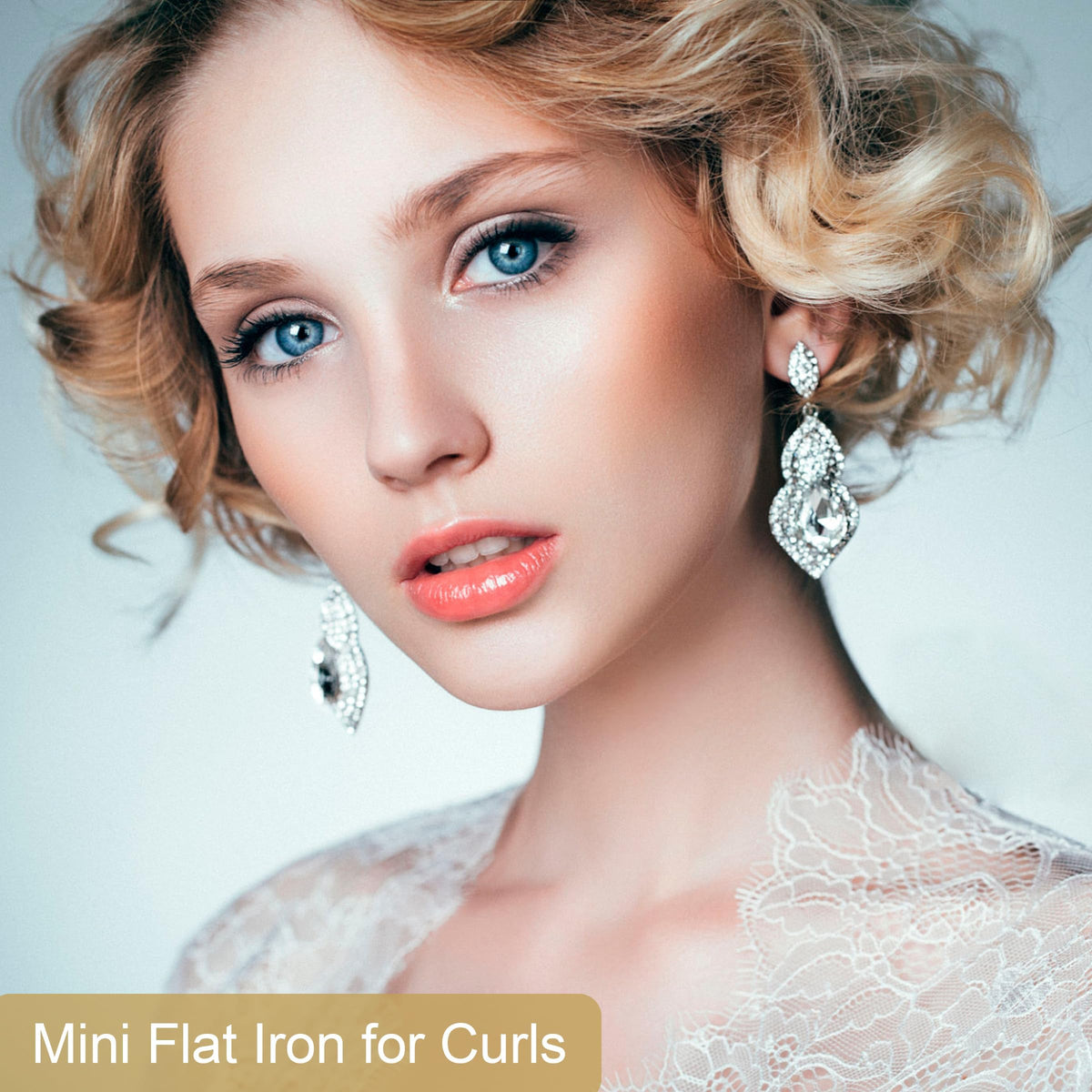 ANGENIL Pro Ultra Mini Flat Iron travel-ready compact design for on-the-go styling.