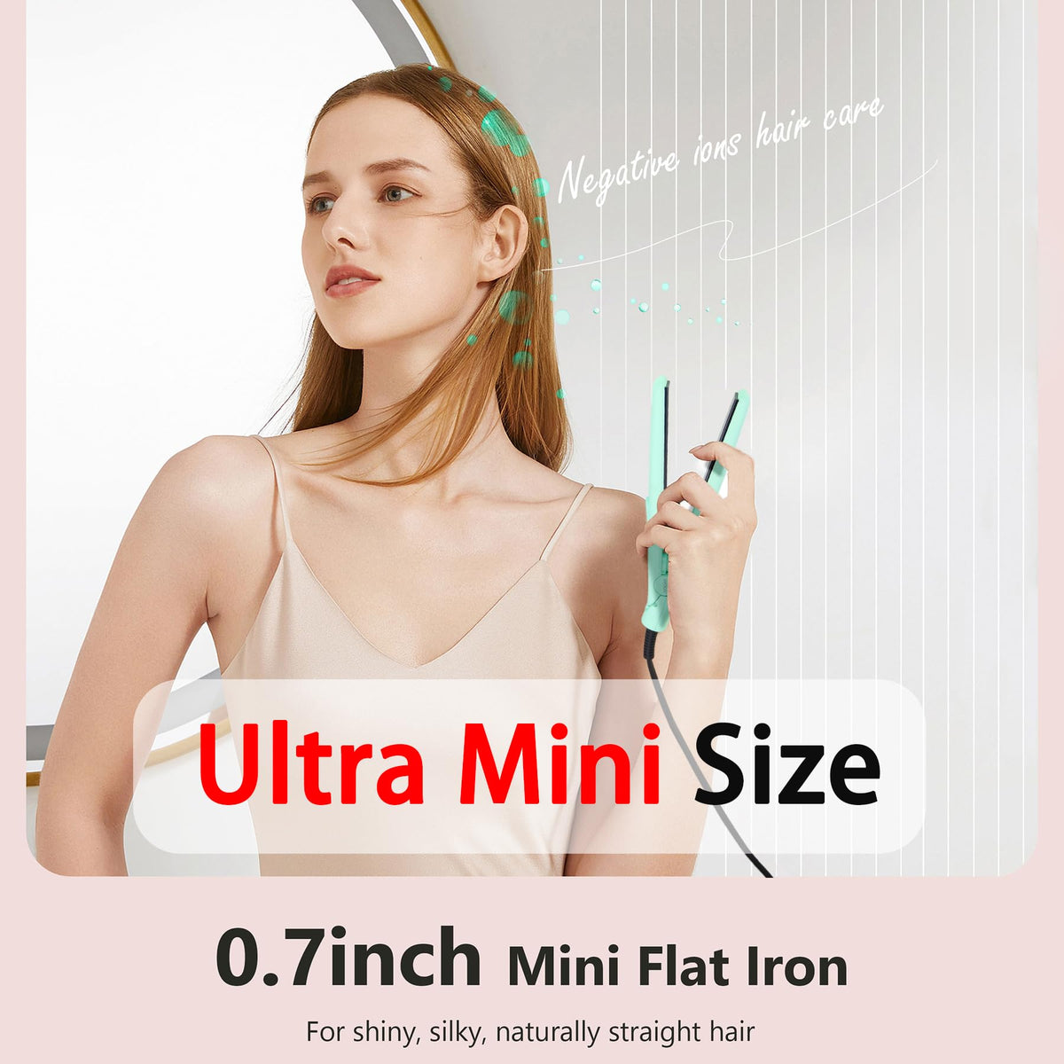 ANGENIL Pro Ultra Mini dual voltage lets you style worldwide.