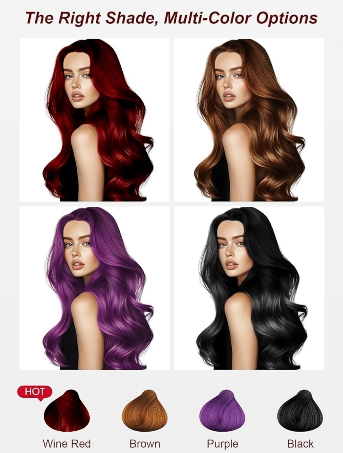 AngeRose color lasts 30+ days with micro-pigment technology.