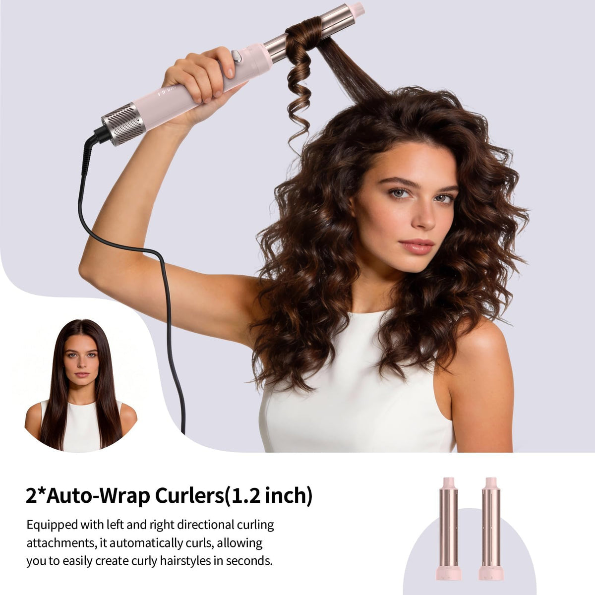 ANGILALA three heats two speeds plus cool option for personalized styling