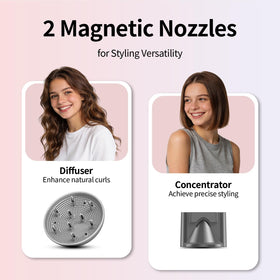 ANGILALA concentrator nozzles for precise styling