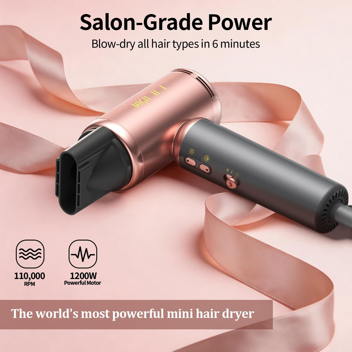ANGILALA one-hand use for quick styling on the go