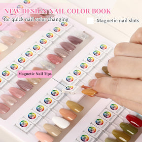 ANGNYA 192 magnetic dots display keeps color options organized.