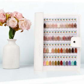 ANGNYA salon-ready display stand for professional color sessions.