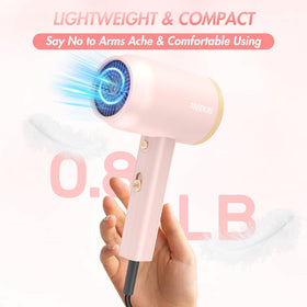 ANIEKIN hair dryer lightweight and compact for easy travel