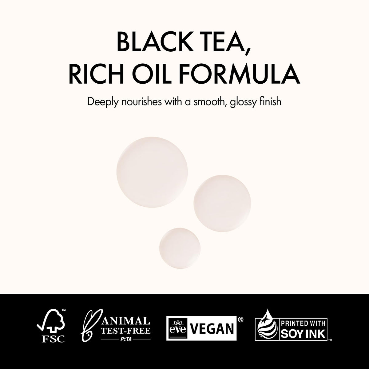 ANILLO Black Tea Nourishing Hair Essence botanicals-oil-collection nourishes strands with Marula and Argan