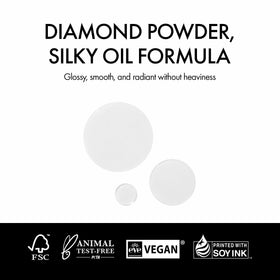 ANILLO Gardenia Veil Diamond Powder detail suggests light-catching radiance.