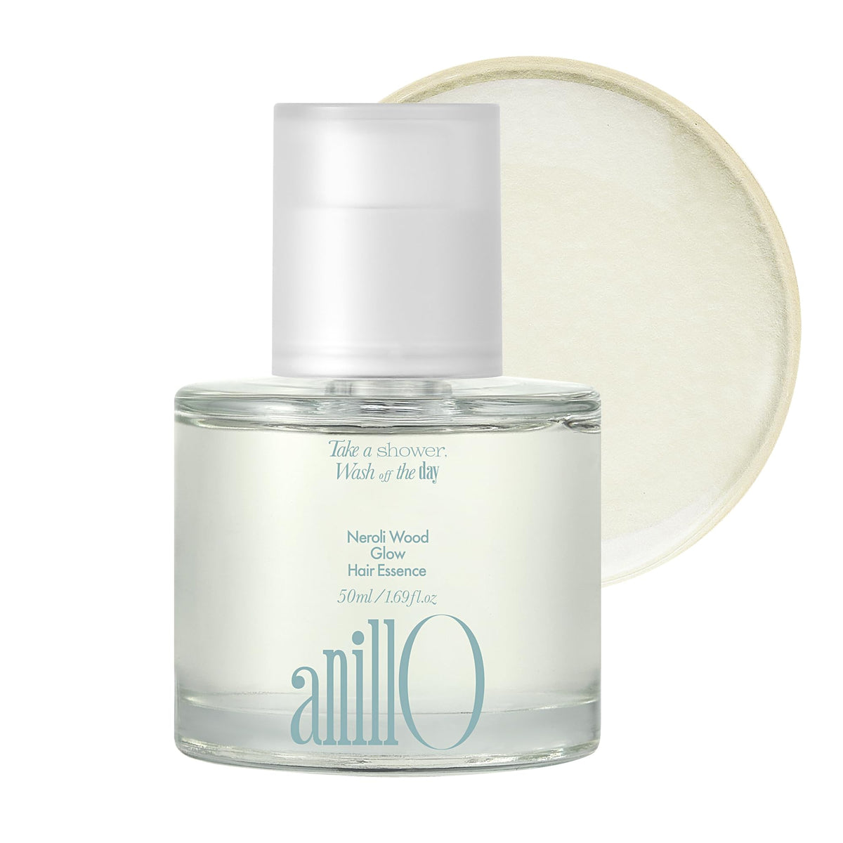 ANILLO Neroli Glow bottle pour shows weightless hydration for dull hair