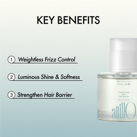 ANILLO Neroli Glow hair gloss adds radiant shine from roots to tips