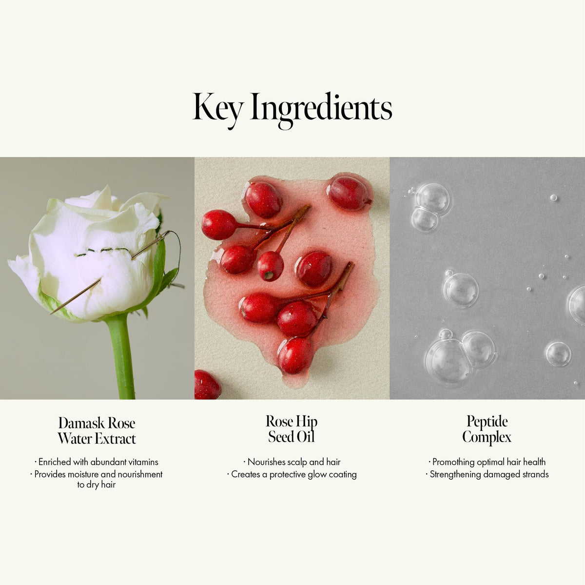 ANILLO Rosy Night damask rose extract highlights natural scent and subtle hydration.