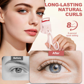 Anitiate close-up of ergonomic handle for comfortable curling