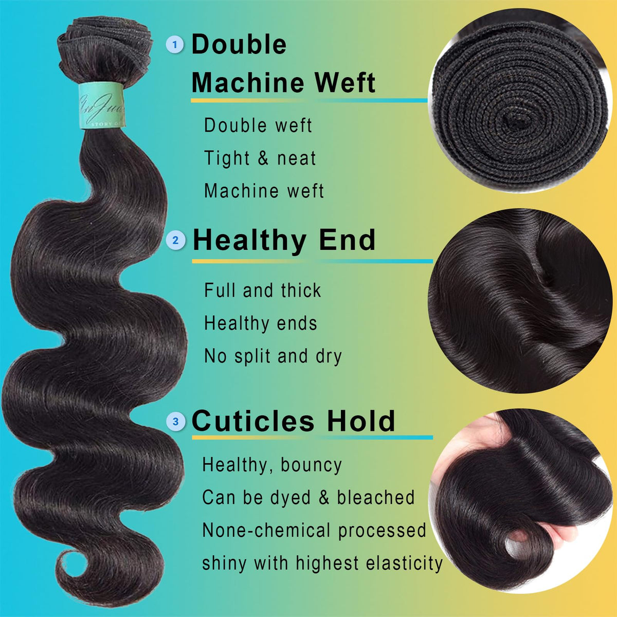 AnJudyReid double-machine-weft bundle showing full-density finish