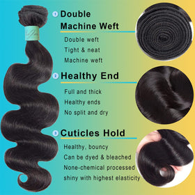 AnJudyReid natural black Brazilian virgin hair reveals authentic color blend