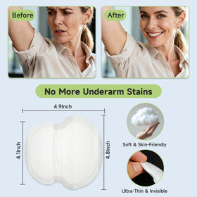 ANKEXIN armpit sweat pad with strong adhesive backing.