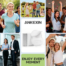 ANKEXIN armpit pads suitable for office, travel, and daily activities.