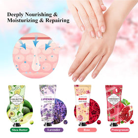 ANKOOOY Honey hand cream tube promoting rich nourishment and quick absorption.