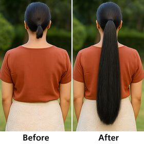 AnNafi Natural Black #1B color match with dark hair