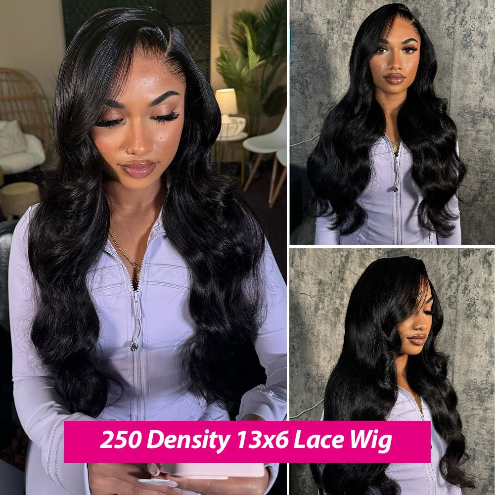 ANNELBEL HD transparent 13x6 lace front detail showing seamless hairline