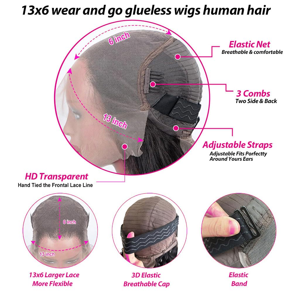 ANNELBEL wig cap with removable elastic band for easy wear