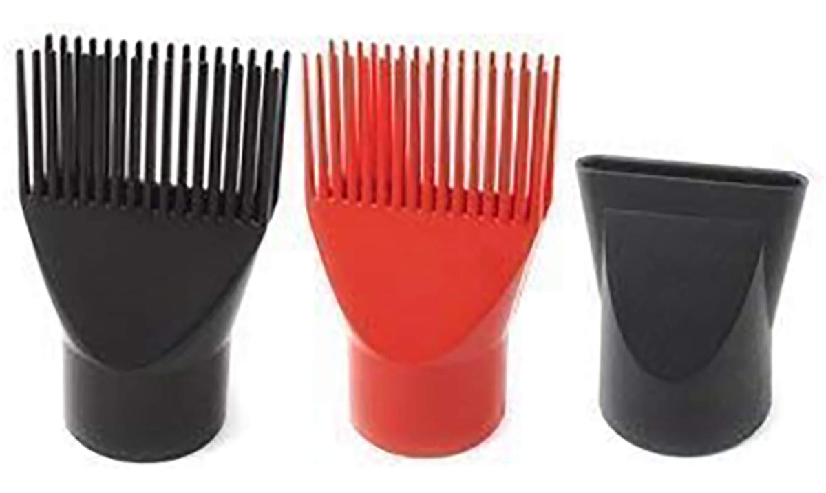 Annie Ceramic Turbo Pro-2000 with hair-piks for lift and body.