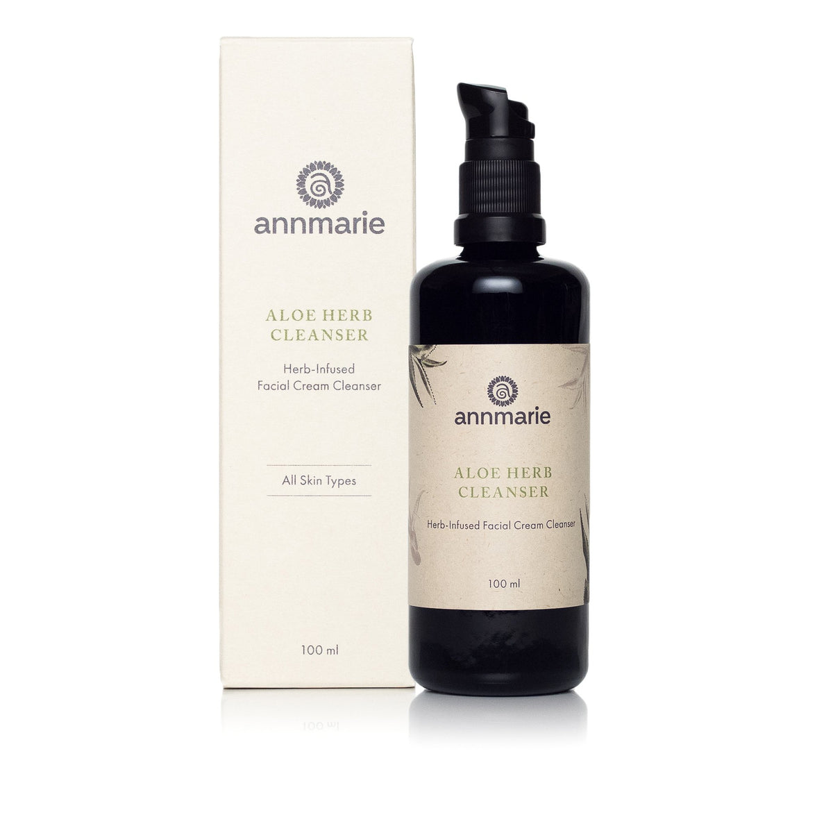 Annmarie Aloe Herb Facial Cleanser bottle for gentle daily cleansing