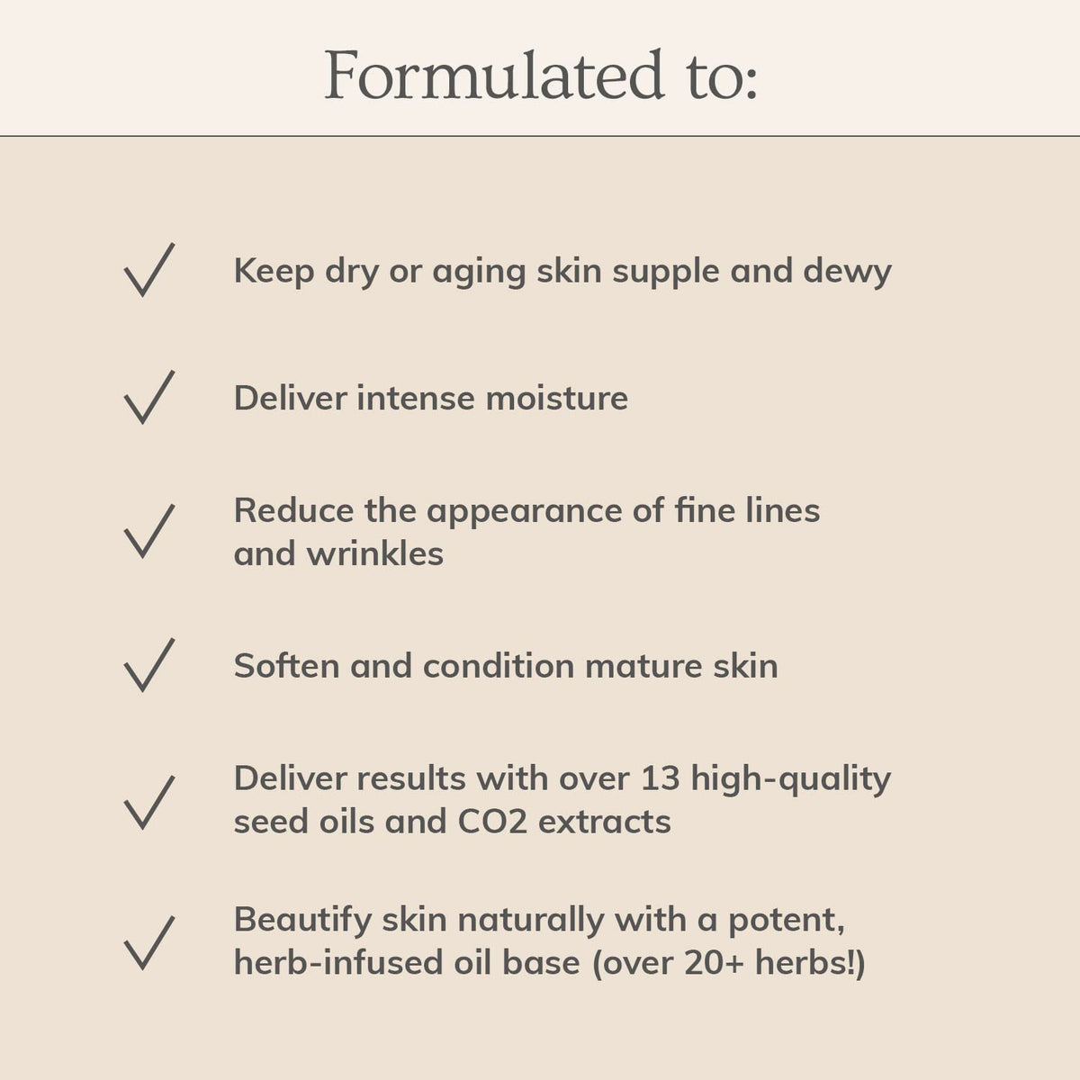 Annmarie Anti-Aging Facial Oil texture closeup highlights silky feel