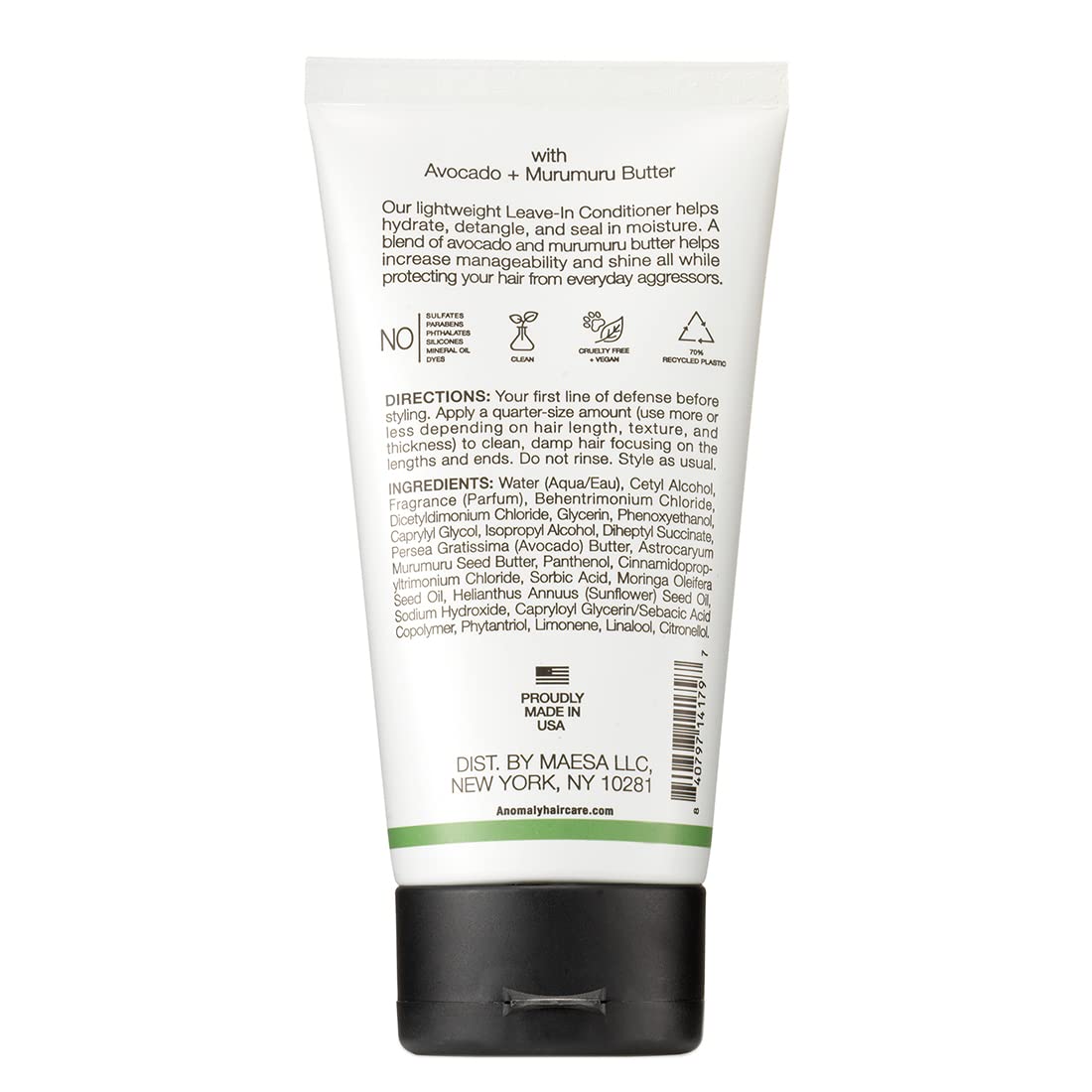 Hair application scene with smoothing and detangling during styling