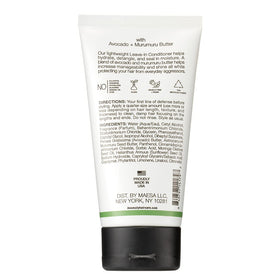 Hair application scene with smoothing and detangling during styling