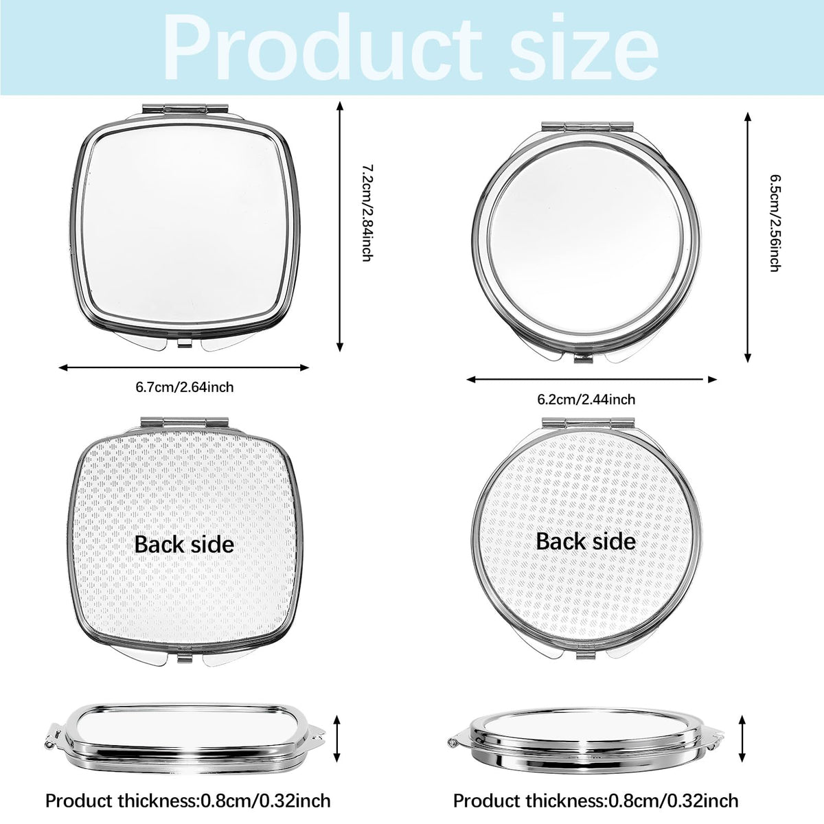 Anpuimult aluminum sublimation surface enables vibrant heat transfers with crisp detail.