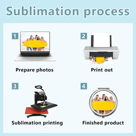 Anpuimult DIY compact mirror kit ready for personalized gifts.