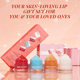 ANRCOLLECT packaging and labels highlight plant powered lip care