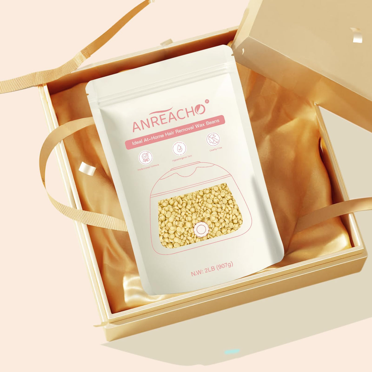 ANREACHO wax spatulas for precise, mess-free waxing.