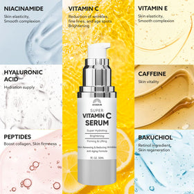 ANSDUR Caffeine helps support elasticity in mature skin.