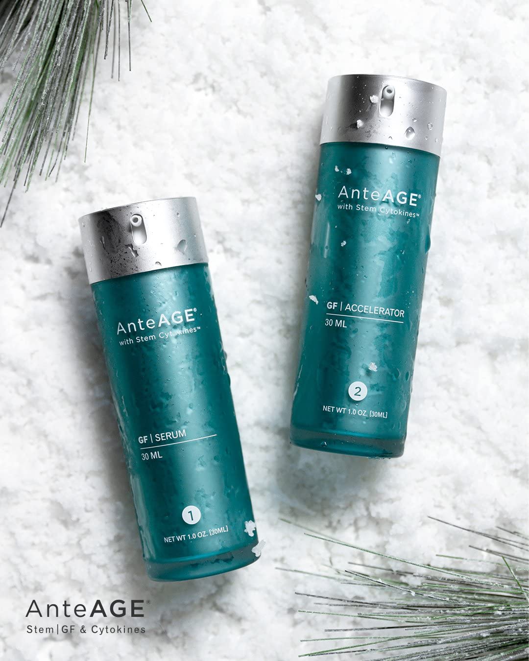 AnteAGE Pro System packaging reveals gluten-free formula.