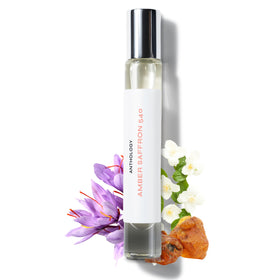 Anthology Amber Saffron 540 roll-on bottle for on-the-go fragrance