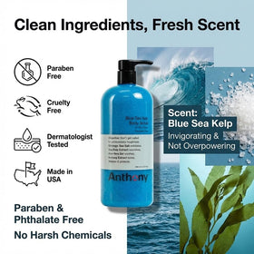 Anthony Exfoliating Scrub ingredients include vitamin C and aloe.