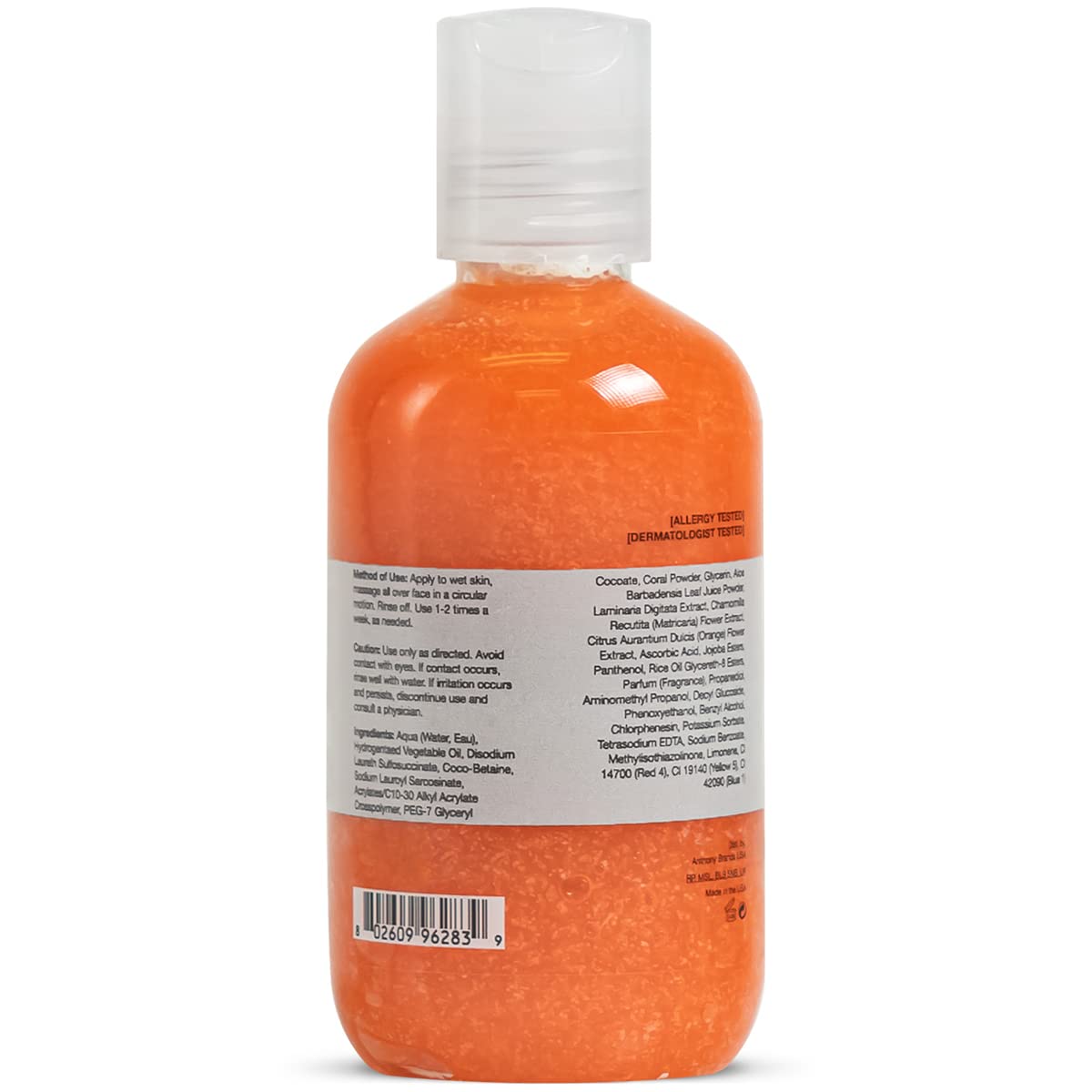 Anthony Facial Scrub used as a pre-shave prep to soften beard