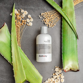 Anthony Glycolic Cleanser closeup shows non-foaming formula