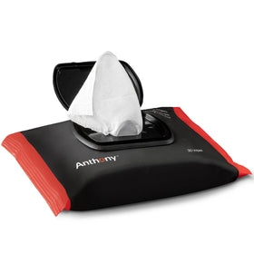 Anthony Glycolic Exfoliating Wipes are travel-friendly and convenient for on-the-go cleansing.