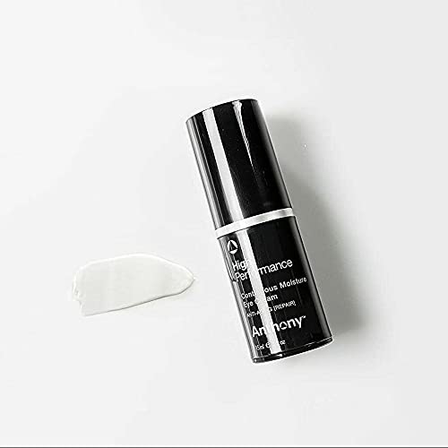 The Anthony High-Performance Eye Cream logo close-up conveys premium skincare quality.