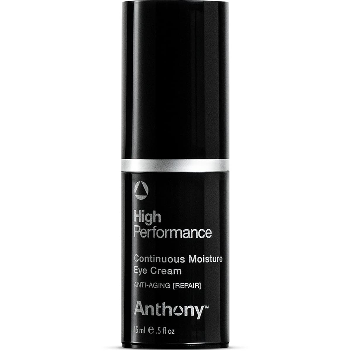 The Anthony High-Performance Eye Cream jar close-up highlights deep hydration.