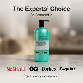 Anthony Invigorating Rush hair-body-usage shows quick shower benefits.