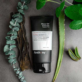 Anthony Shave Gel with eucalyptus and rosemary for a refreshing feel